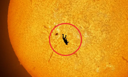 Güneş’in önünden serbest düşüş: Gerçek olduğuna inanılması güç kare Dünya'yı şaşırttı