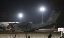 Gürcistan'da düşen uçaktaki 20 şehidin naaşı Ankara'ya getirildi