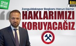 Zonguldakspor Başkanı Demir: 'Hakkımızı savunacağız'