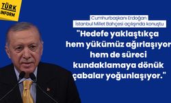 Cumhurbaşkanı Erdoğan İstanbul Millet Bahçesi açılışında konuştu