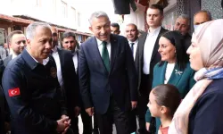 İçişleri Bakanı Ali Yerlikaya, Kilis'te esnaf ziyareti gerçekleştirdi
