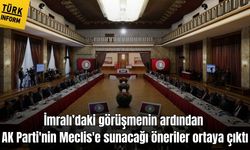 İmralı’daki görüşmenin ardından AK Parti'nin Meclis'e sunacağı öneriler ortaya çıktı