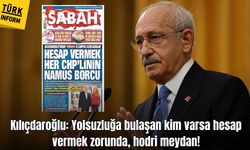 Kılıçdaroğlu SABAH'a konuştu: “Yolsuzluğa bulaşan kim varsa hesap vermek zorunda!”