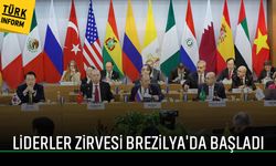 Liderler Zirvesi, Brezilya'da başladı