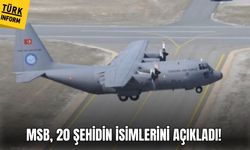 MSB'den açıklama geldi: 20 Şehidin isimleri belli oldu!