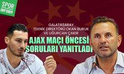 Galatasaray Teknik Direktörü Okan Buruk ve Uğurcan Çakır Ajax maçı öncesi soruları yanıtladı