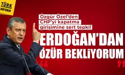 Özgür Özel’den CHP’yi kapatma girişimine sert tepki!