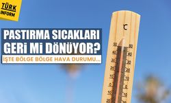 Pastırma sıcakları geri mi dönüyor: İşte bölge bölge hava durumu...