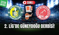 Şanlıurfaspor - Batman Petrolspor CANLI İZLE 2. LİG