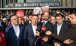 Şişli’de kayyum protestosu: “CHP’li olmaları gerekçesiyle 9 işçi işten çıkarıldı”