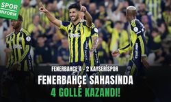 Fenerbahçe Kayserispor’u 4-2 mağlup etti