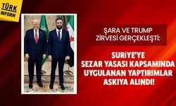 Şara ve Trump zirvesi gerçekleşti: Suriye'ye Sezar Yasası kapsamında uygulanan yaptırımlar askıya alındı!