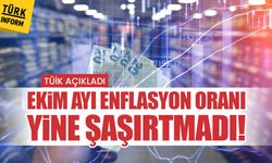 TÜİK açıkladı: Ekim ayı enflasyon oranı yine şaşırtmadı!