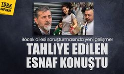 Böcek ailesinin şüpheli ölümü soruşturmasında tahliye edilen esnaf açıklama yaptı