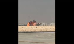 Son dakika: Hindistan’a ait savaş uçağı Dubai'de düştü!