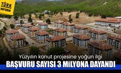 500 bin konut projesine yoğun ilgi: Başvuru sayısı 3 milyona dayandı