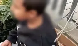 Sarıyer'de hırsızlık yaptı iddiasıyla çocuğu iple bağladılar!