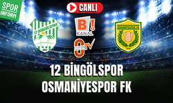 12 Bingölspor - Osmaniyespor CANLI MAÇ İZLE | Nesine 3. Lig