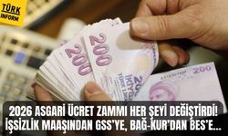 2026 asgari ücret zammı her şeyi değiştirdi! İşsizlik maaşından GSS’ye, Bağ-Kur’dan BES’e...