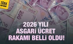 2026 yılı asgari ücret rakamı belli oldu!