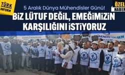 Mühendis Tek-Sen'den Meclis’e çağrı