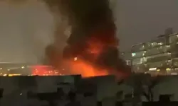 Bakırköy'de kumaş fabrikasında korkutan yangın