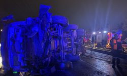 Başakşehir'de beton mikserli zincirleme kaza: Ölü ve yaralılar var