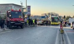 Şişli’de korku dolu anlar: Otomobil yayaların arasına daldı