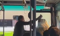 Halk otobüsünde yumruklu kavga: Şoför ile kadın yolcu birbirine girdi!