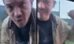 Ankara’da taksi şoförü, kadın sürücünün aracına saldırdı! İşte saldırı anı...