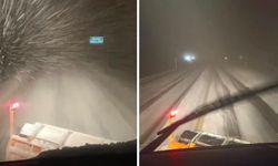 Antalya'ya mevsimin ilk karı düştü! Alacabel geçidi beyaza büründü: Ekipler teyakkuza geçti