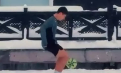 Arda Güler yurda döndü! Kar altında sahaya indi