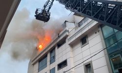 Ataşehir'de otel yangını! Ekipler müdahale etti