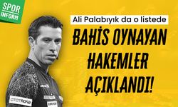 Bahis soruşturmasında karar! Ali Palabıyık ve 8 hakem PFDK'ya sevk edildi