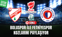 Boluspor - Fethiyespor CANLI İZLE | Ziraat Türkiye Kupası
