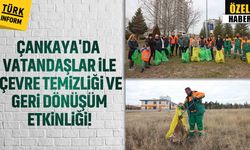 Çankaya'da vatandaşlar ile çevre temizliği ve geri dönüşüm etkinliği!