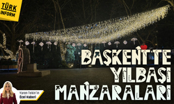 Başkentte yılbaşı manzaraları objektiflere yansıdı!
