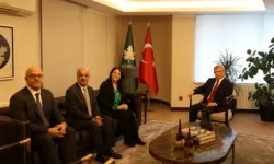 DEM Parti İmralı heyeti Davutoğlu ile bir araya geldi