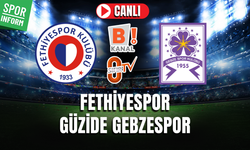 Fethiyespor - Güzide Gebzespor CANLI İZLE | Nesine 2. Lig