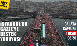 İstanbul'da Gazze'ye destek yürüyüşü saat kaçta? Filistin'e destek yürüyüşü nerede?