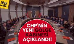 CHP'nin yeni gölge kabinesi açıklandı!
