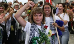 Greta Thunberg Londra’daki Filistin yanlısı eylemde gözaltına alındı