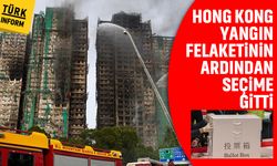 Hong Kong yangın felaketinin hemen ardından sandık başına gitti