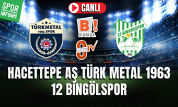 Hacettepe Türk Metal 1963 - 12 Bingölspor MAÇI CANLI İZLE | Nesine 3. Lig