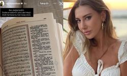 Hakkında yakalama kararı olan Şeyma Subaşı’ndan dikkat çeken Kur’an paylaşımı