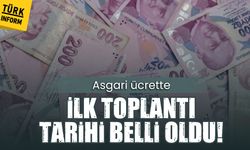 Asgari ücrette ilk toplantı tarihi belli oldu!