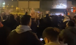 Çağlayan Adliyesi'nde protesto! Galatasaray taraftarı slogan attı: 'Yönetim istifa'