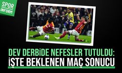 Dev derbide nefesler tutuldu: İşte beklenen maç sonucu...