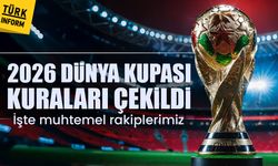 2026 Dünya Kupası kuraları çekildi: Türkiye’nin olası rakipleri netleşti!