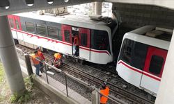İzmir metrosunda korkutan anlar